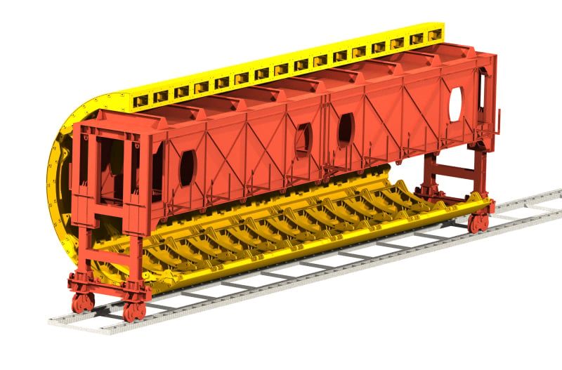  Ván khuôn hầm - Tunnel Formwork 