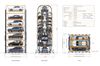  Hệ thống đỗ xe thông minh dạng Quay vòng đứng - Rotary Parking System 
