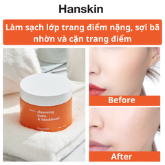 Sáp Tẩy Trang Dành Cho Da Khô HANSKIN PORE CLEANSING BALM AHA 80g