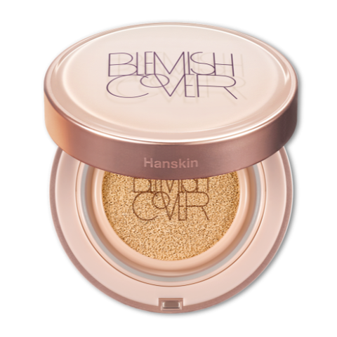 Phấn Nước Trang Điểm Hanskin Blemish Cover Conceal Cushion Semi-Matte N21(+Refill)