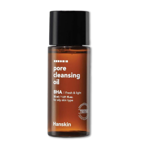 Dầu Tẩy Trang Sạch Sâu Ẩm Mịn Hanskin AHA BHA PHA 30ml