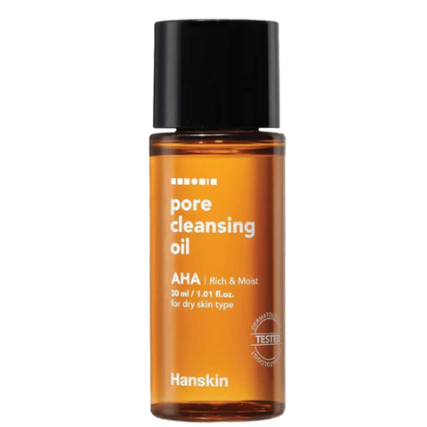Dầu Tẩy Trang Sạch Sâu Ẩm Mịn Hanskin AHA BHA PHA 30ml