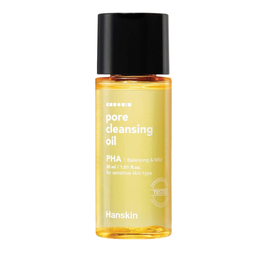 Dầu Tẩy Trang Sạch Sâu Ẩm Mịn Hanskin AHA BHA PHA 30ml