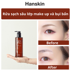 Dầu Tẩy Trang Tẩy Tế Bào Chết Dành Cho Da Dầu - HANSKIN PORE CLEANSING OIL BHA 300ml