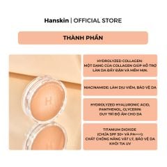 Phấn Nước Trang Điểm Hanskin Nudi-Thin Cover Cushion N01 Pure Cream
