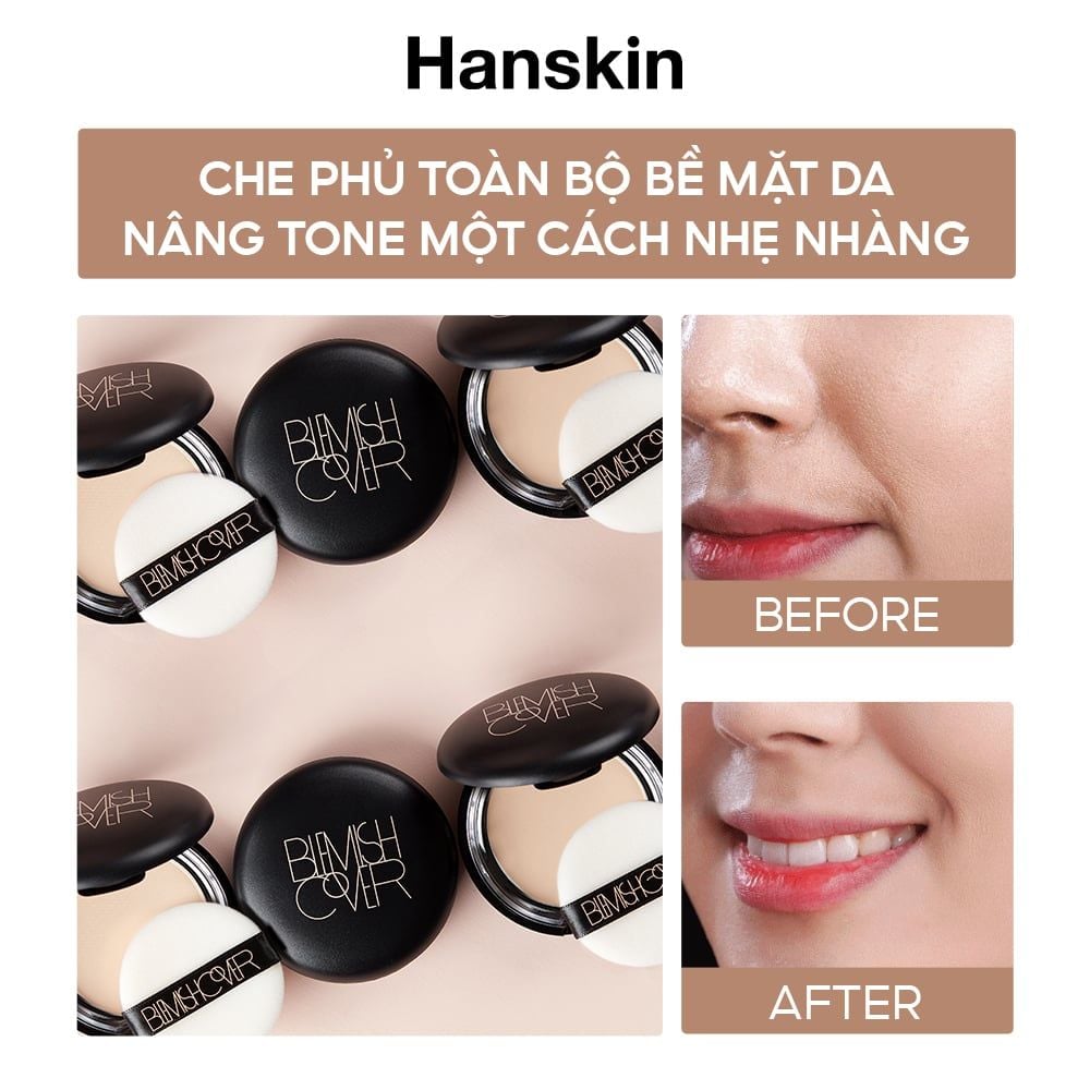 Phấn Che Phủ Mỏng Nhẹ Kiềm Dầu BLEMISH COVER BLUR PACT 9g
