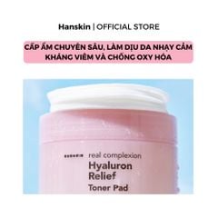 Combo Toner Pad Cấp Ẩm Làm Dịu Da Hanskin & Phấn Nước Trang Điểm Hanskin Blemish Cover Cushion