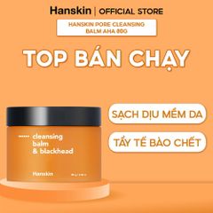 Combo 2 Sáp Tẩy Trang Dành Cho Da Khô HANSKIN PORE CLEANSING BALM AHA 80g