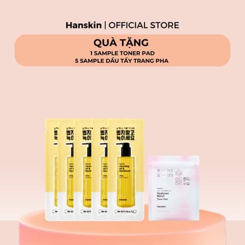 [QT] Combo 1 Sample Toner Pad, 5 Sample dầu tẩy trang PHA 3ml