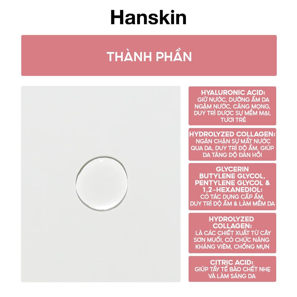 Combo Sữa rửa mặt Hanskin 120ml & Tinh Chất Dưỡng Da Hanskin 300ml
