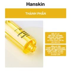 Combo Dầu Tẩy Trang Hanskin AHA/BHA/PHA 300ml & Sửa Rửa Mặt Hanskin Cleansing Foam Blackhead 120ml