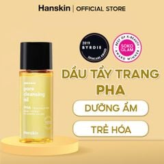 Dầu Tẩy Trang Sạch Sâu Ẩm Mịn Hanskin AHA BHA PHA 30ml