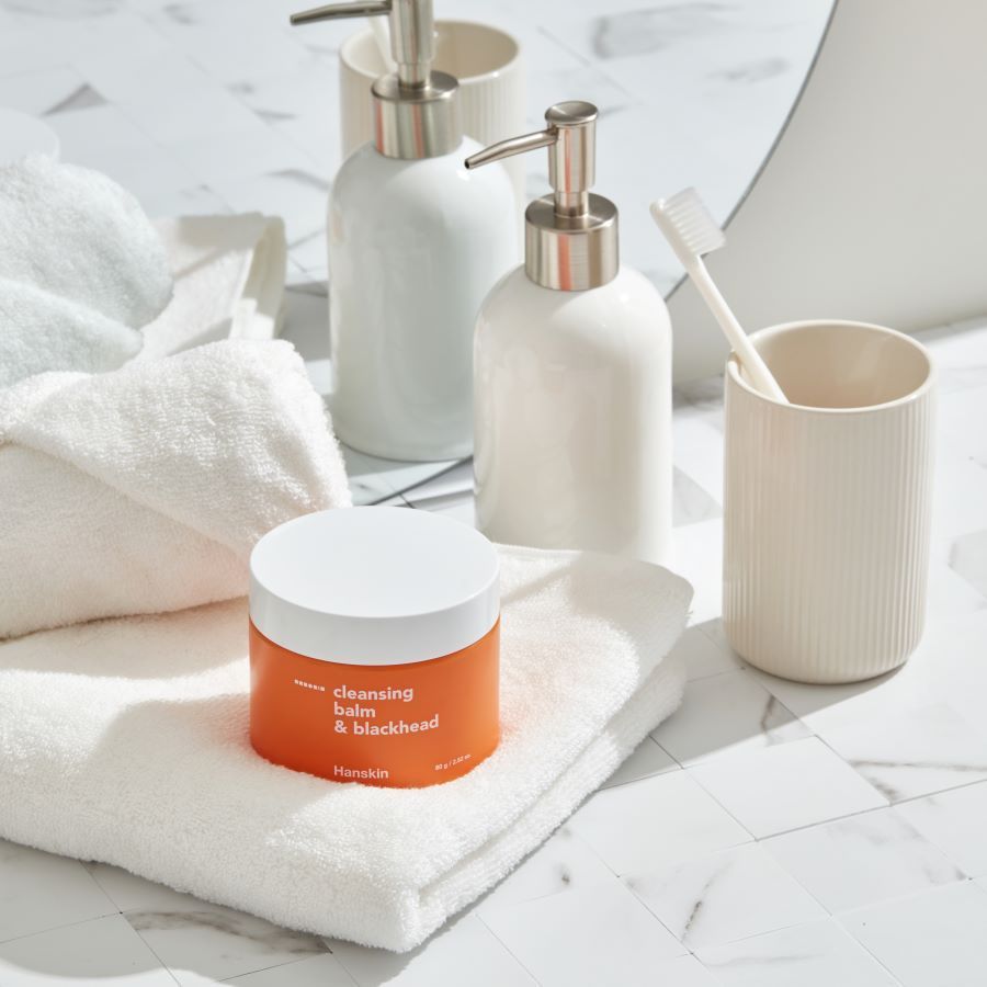 Combo 2 Sáp Tẩy Trang Dành Cho Da Khô HANSKIN PORE CLEANSING BALM AHA 80g