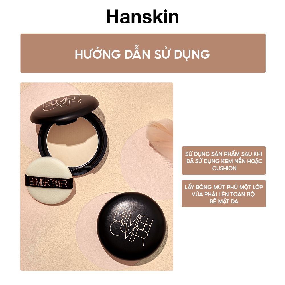 Phấn Che Phủ Mỏng Nhẹ Kiềm Dầu BLEMISH COVER BLUR PACT 9g