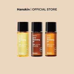 Dầu Tẩy Trang Sạch Sâu Ẩm Mịn Hanskin AHA BHA PHA 30ml