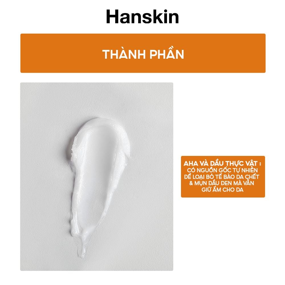 Combo 2 Sáp Tẩy Trang Dành Cho Da Khô HANSKIN PORE CLEANSING BALM AHA 80g