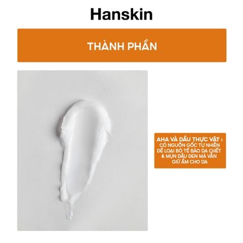 Combo 2 Sáp Tẩy Trang Dành Cho Da Khô HANSKIN PORE CLEANSING BALM AHA 80g