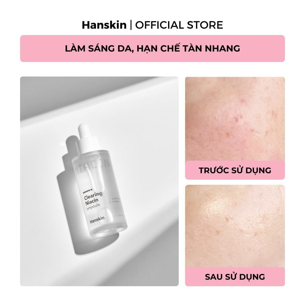 Tinh Chất Dưỡng Sáng Da Hanskin Clearing Niacin Ampoule 50ml