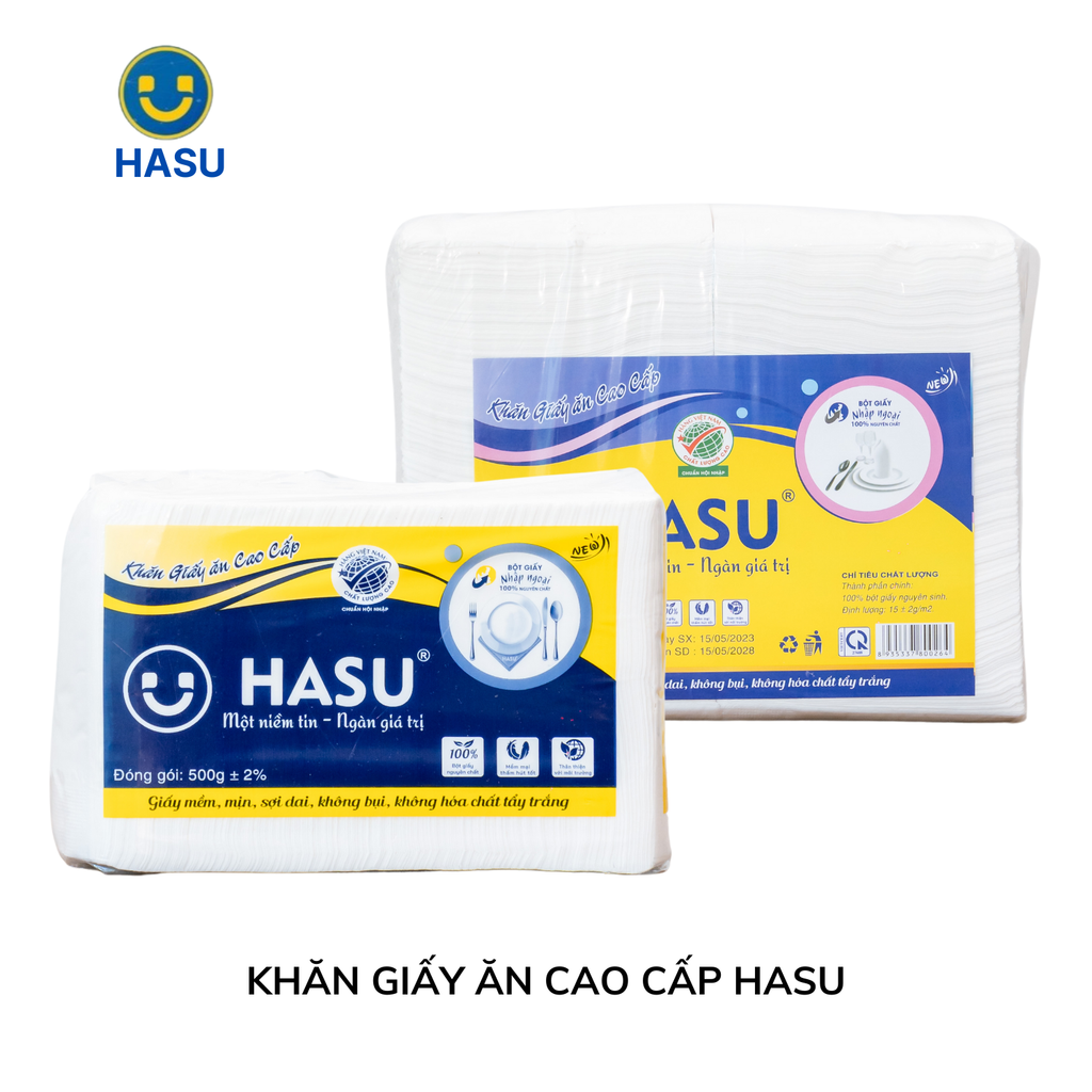 Giấy Ăn Cao Cấp Hasu