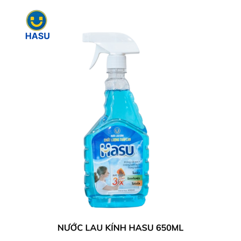 Nước Lau Kính Hasu 650ml