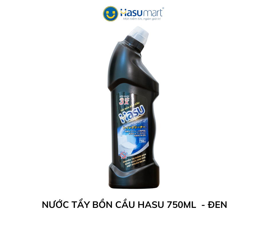 Nước tẩy bồn cầu Hasu 750ml