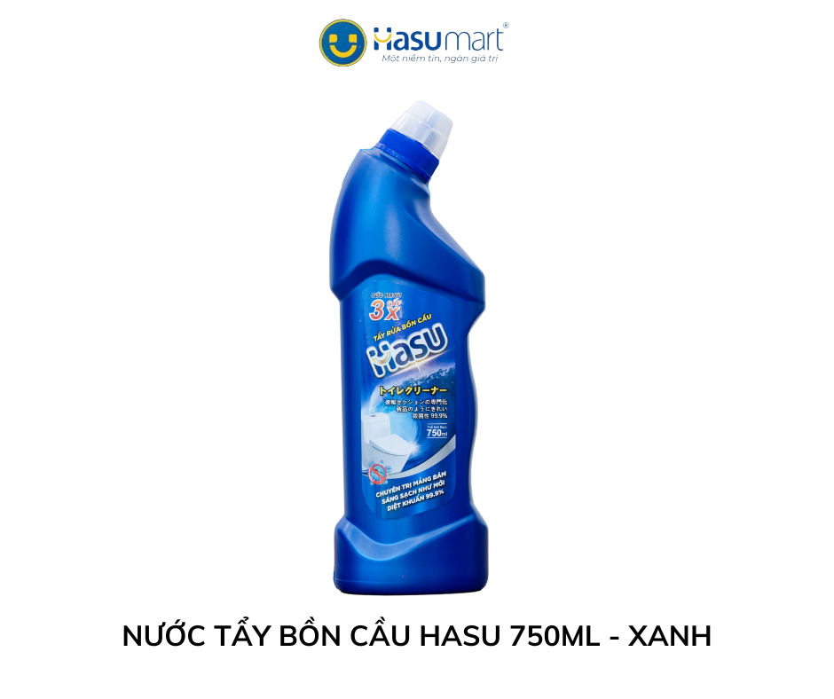Nước tẩy bồn cầu Hasu 750ml