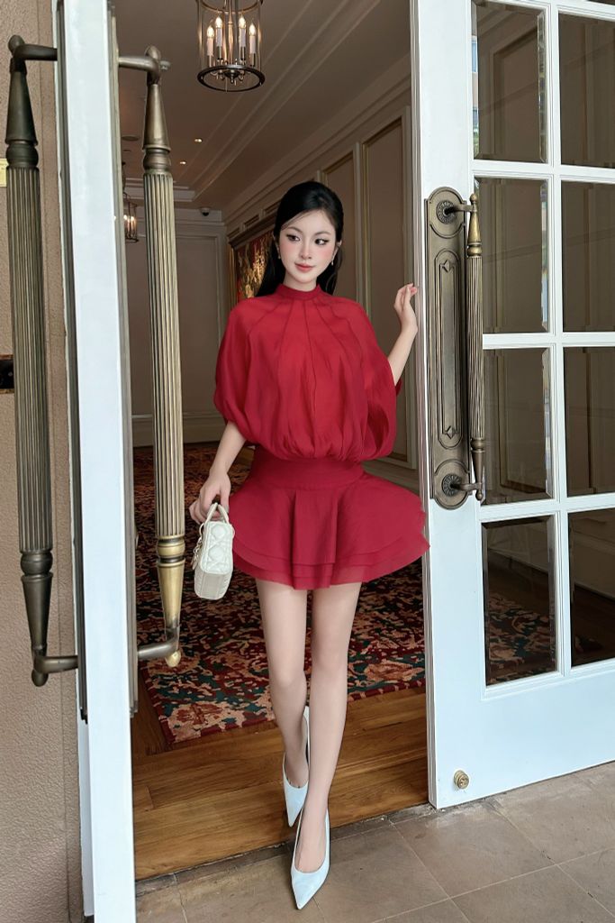 Đầm bồng dáng xoè
