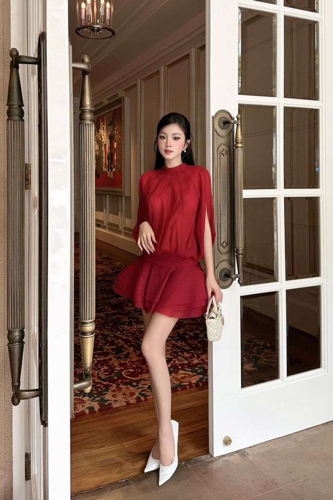 Đầm bồng dáng xoè