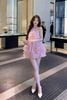 Áo cổ yếm phối quần short