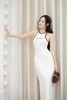 Đầm Thun Dáng Dài Sát Nách Viền Đỏ