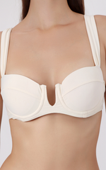 Corfu Off White Underwire Top