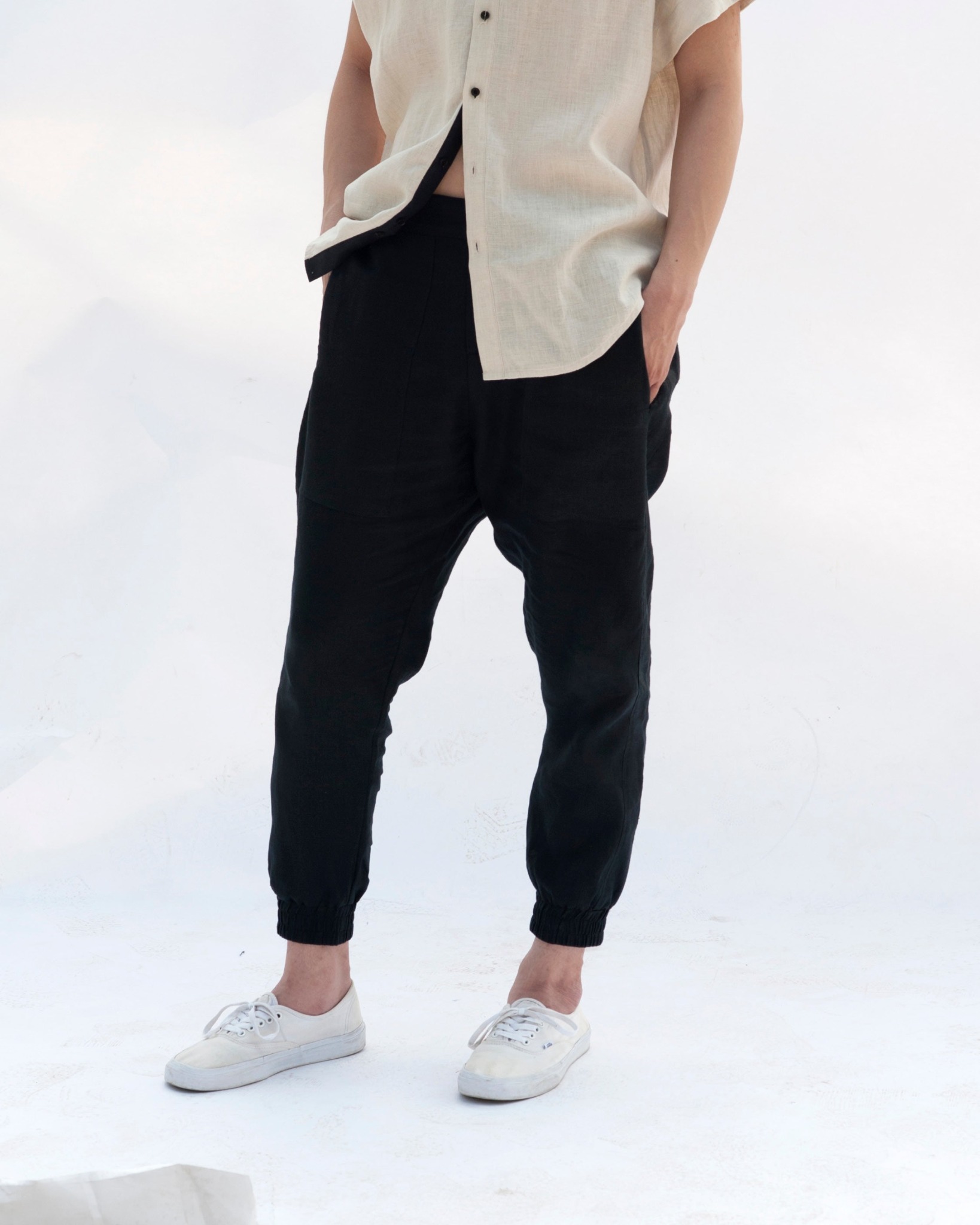 Jogger Linen Pants