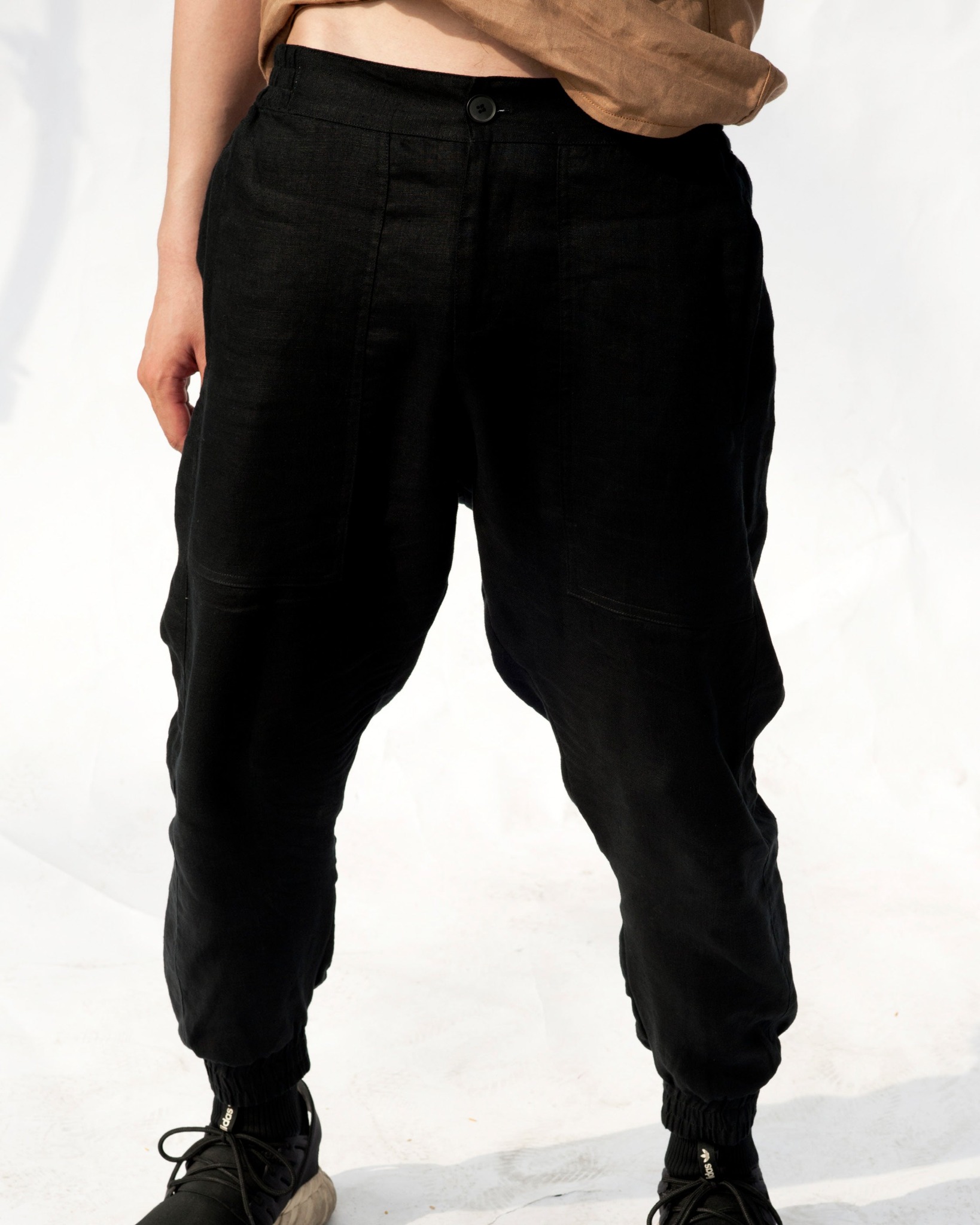 Jogger Linen Pants main image 1