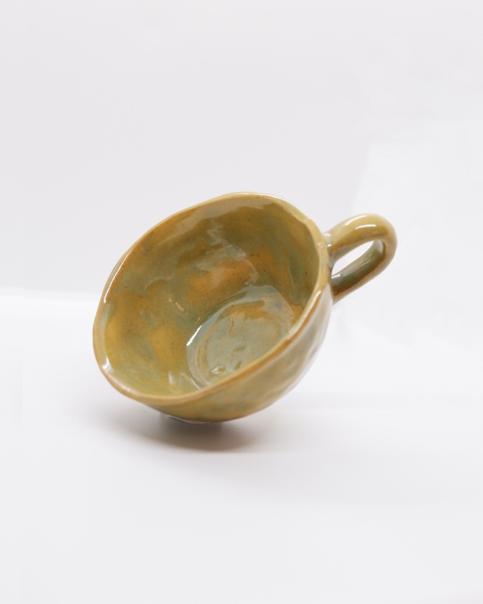  Ly gốm thủ công CAPU - Xanh Ngọc 