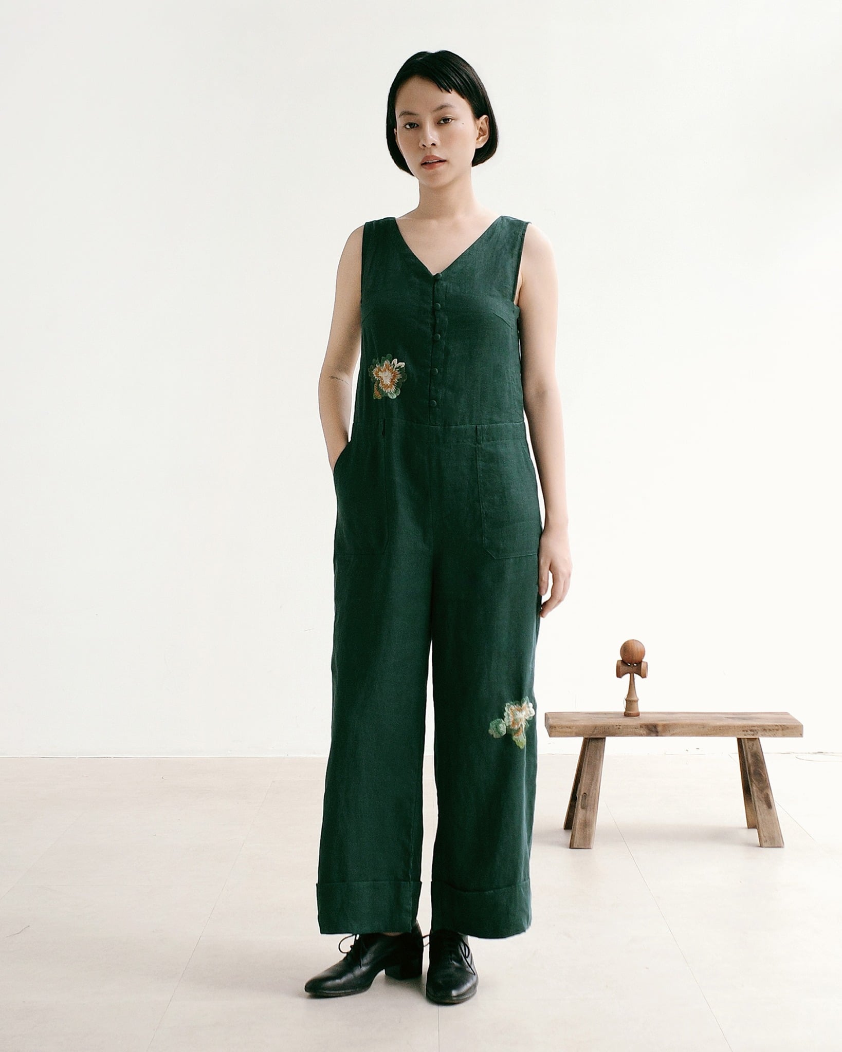  Jumpsuit Đồi Xanh 