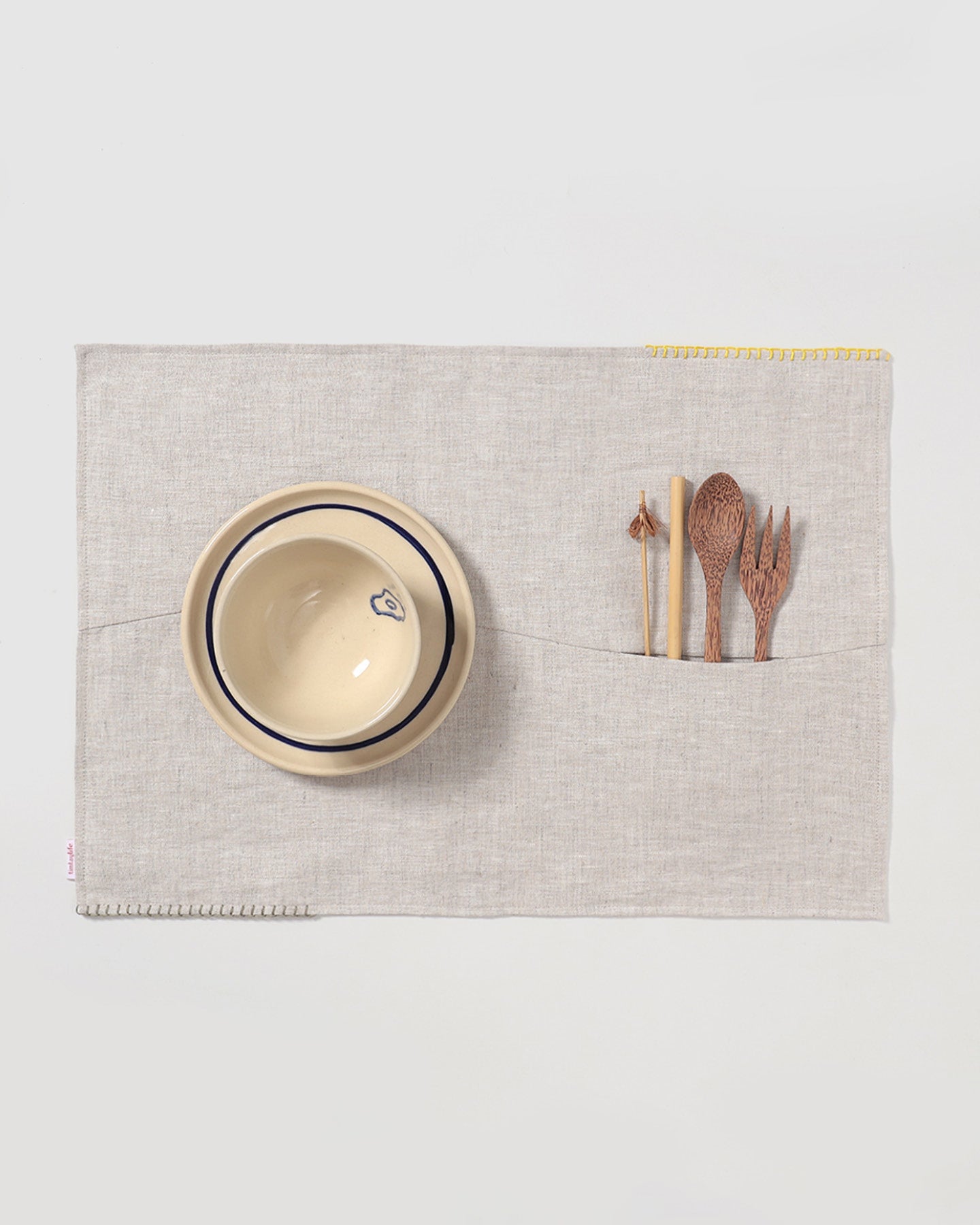  Khăn lót chén dĩa thêu tay - Place mat 