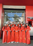  Đồng Phục Áo Dài Ngân Hàng MSB 