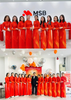 Đồng phục áo dài ngân hàng MSB