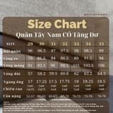  Quần Tây Đen Có Tăng Đơ 