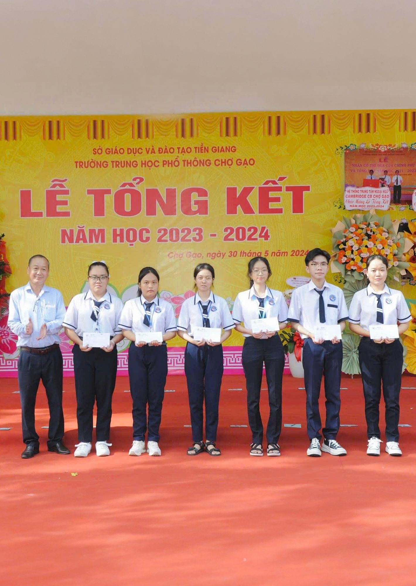  Đồng Phục Học Sinh Trường Trung Học Phổ Thông Chợ Gạo 