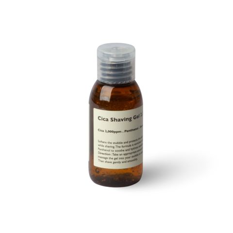 [Size du lịch] Gel cạo râu trong suốt không bọt Lazy Society Cica Shaving Gel 2.3 50ml