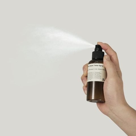 Toner dạng xịt giảm kích ứng da Lazy Society Cica After - Shave Toner Spray 120ml