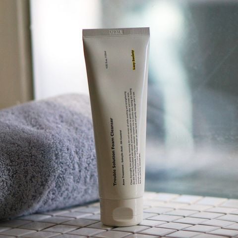 Sữa rửa mặt BHA Lazy Society Trouble Solution Foam Cleanser 120ml