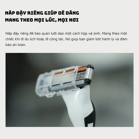 Dao cạo 5 lưỡi Lazy Society 5 Flexble Razor