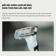Dao cạo 5 lưỡi Lazy Society 5 Flexble Razor