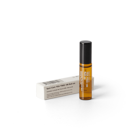 Thanh lăn giảm mụn 100% chiết xuất Tràm Trà Lazy Society Spotcare Tea-tree 100% Roll-on