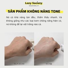Kem chống nắng Lazy Society Hinoki (SPF 50+/PA+++) 50ml