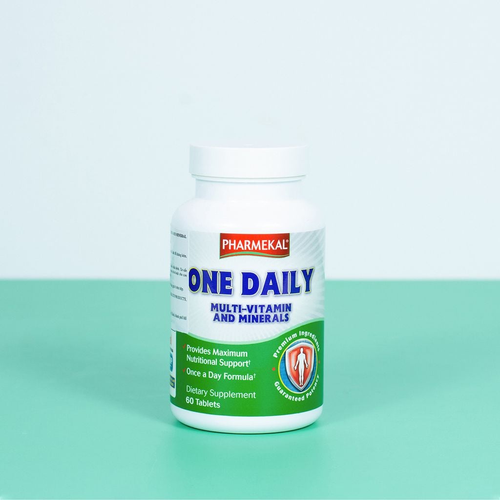 One Daily VIÊN UỐNG ONE DAILY MULTIVITAMIN - BỔ SUNG VITAMIN, KHOÁNG CHẤT– Pharmekal