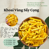 Khoai Lang Vàng Sấy Cọng | 300-500 | Đặc sản Đà Lạt