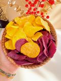 Khoai Lang Sấy Mật Ong mix 2 loại (vàng + tím) | 200-500 | Đặc sản Đà Lạt